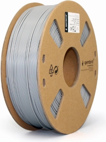 Filament pro 3D tlač ABS 1,75 mm, 1 kg, sivý