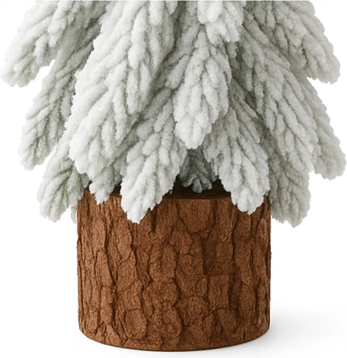 Prírodná drevená základňa pre stabilitu