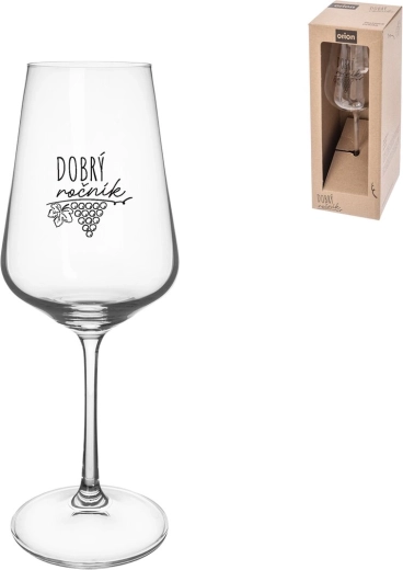 Pohár na víno Dobrý ročník 0,35 l (1 ks) CZ/SK