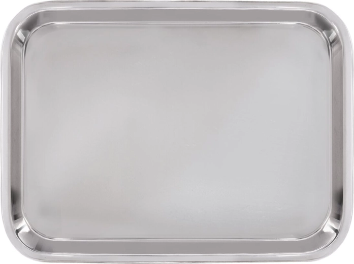 Nerezový servírovací podnos 39,5 × 27,5 cm - 1 kus