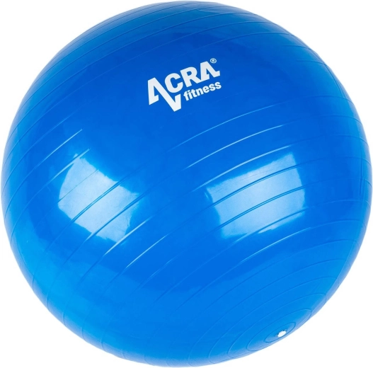 ACRA gymnastická lopta modrá 55 cm - 1 kus
