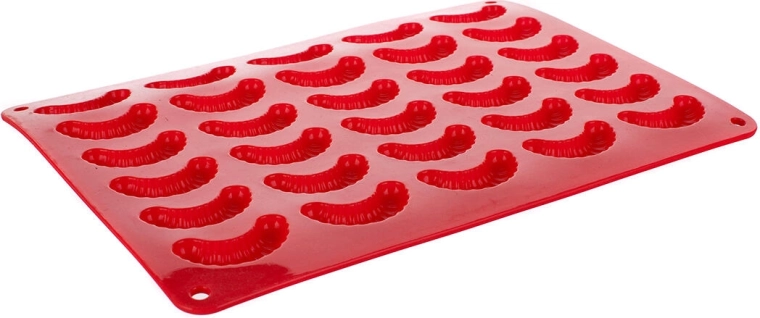 Silikónová forma na rožteky Culinaria Red 30 ks