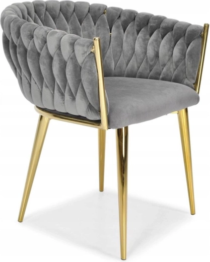 Zlaté kovové nohy pre stabilitu a štýl