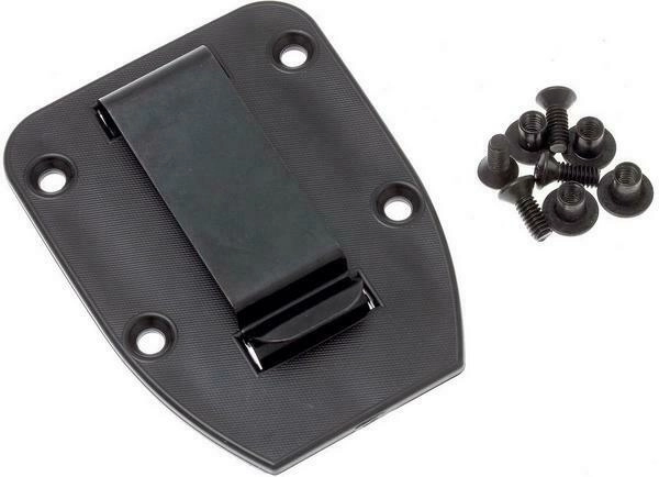 Spona ESEE Clip Plate pre púzdra 3 a 4, čierna