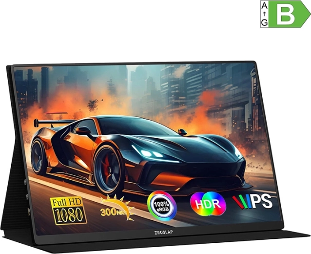 Prenosný monitor ZEUSLAP P16A 16,1" Full HD 144 Hz