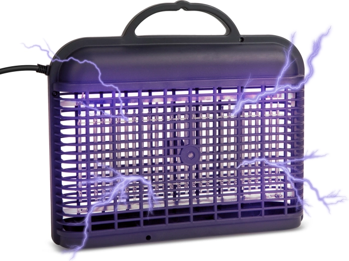 UV lapač hmyzu 230 V závesný čierny