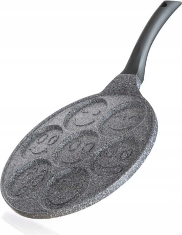 Panvica na lievance 26 cm BANQUET Granite Gray Smile