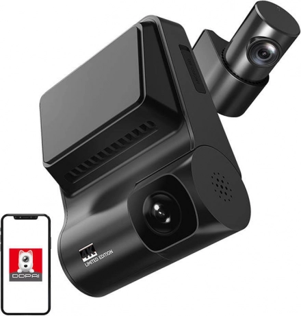 Autokamera DDPAI Z50 GPS dual 4K s Wi‑Fi a zadnou kamerou