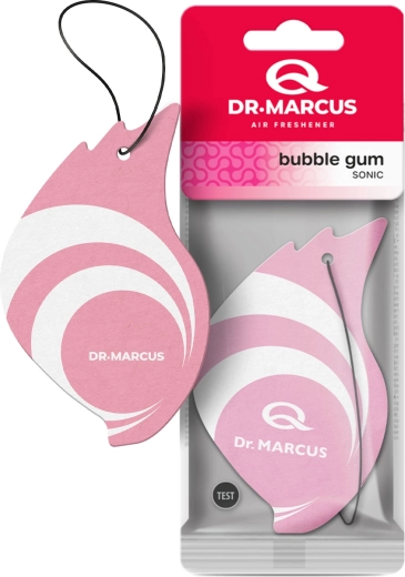 Dr. Marcus Sonic závesný osviežovač vzduchu do auta Bubblegum