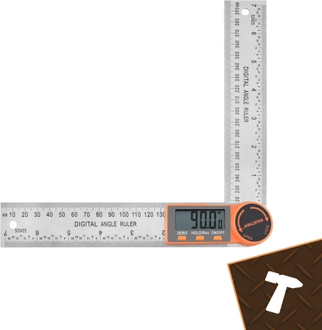 Pravítko 200 mm s laserovo gravírovanou stupnicou