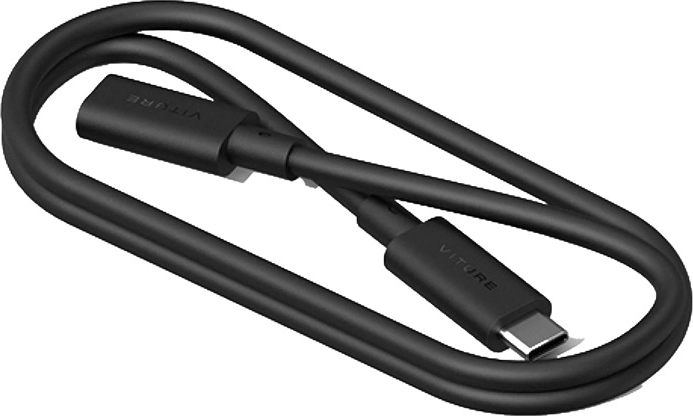 VITURE predlžovací kábel USB‑C samec na USB‑C samica 50 cm (čierny)