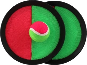 Suchý zips na jednoduché zachytenie loptičky