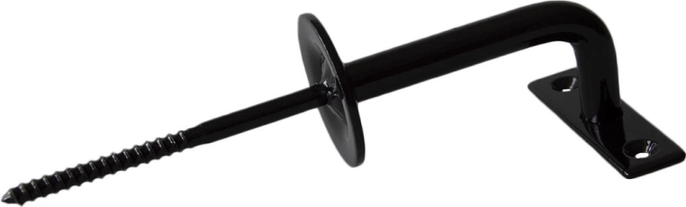 Držiak madla schodiskového zábradlia Klasik čierny