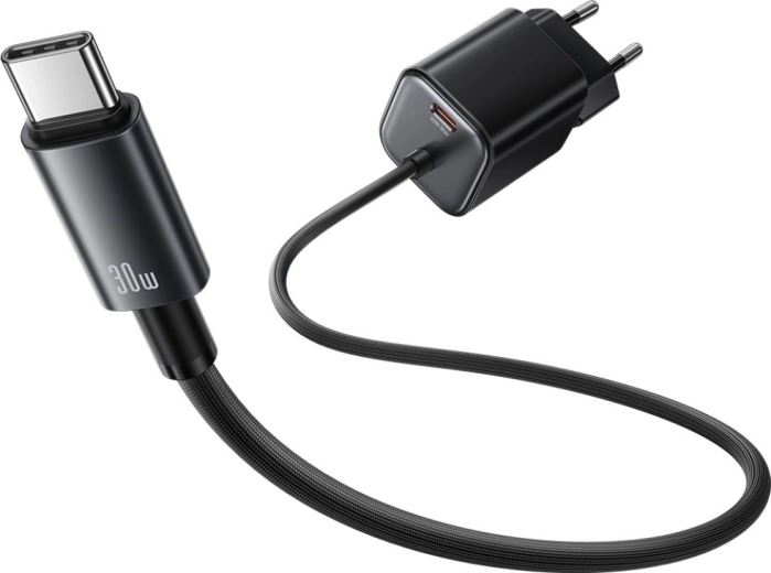 Vstavaný USB‑C kábel + USB‑C port