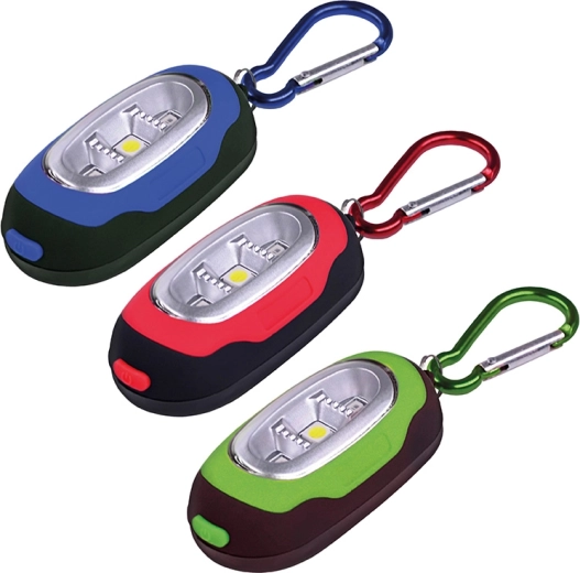 Solight LED svietidlo s karabínou 30 lm (COB LED) - 1 kus