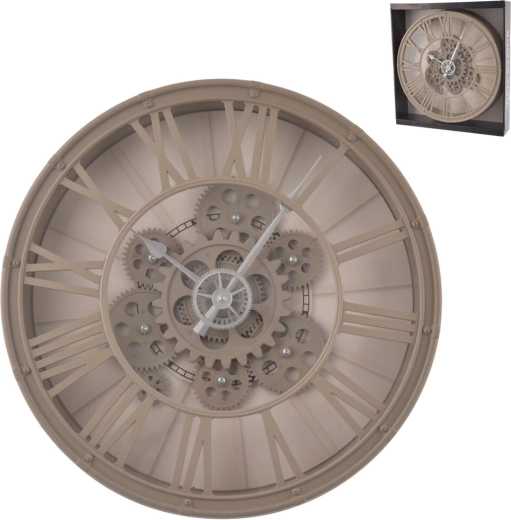 Nástenné plastové hodiny 39 cm