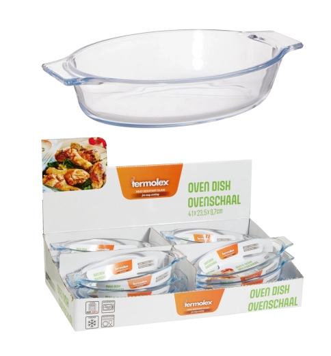 Sklenená žiaruvzdorná nádoba 400 ml z borosilikátového skla