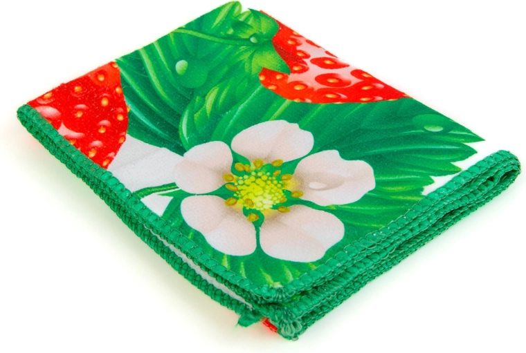 Mikrovláknová utierka 40 × 60 cm - jahodová