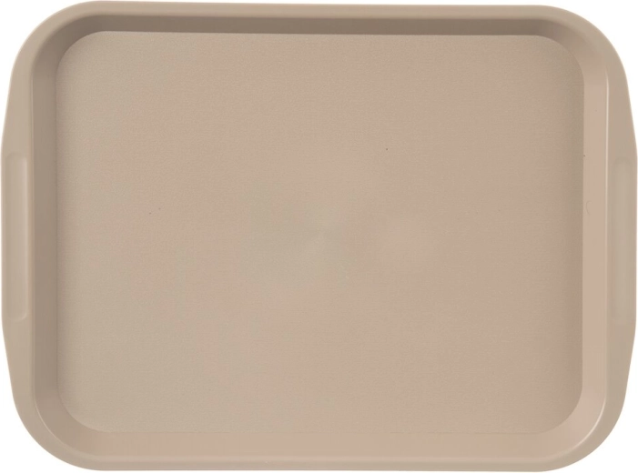 Plastový servírovací podnos latte 35,5 × 26,5 cm