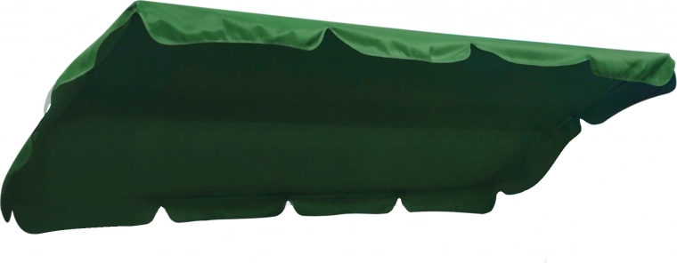 Zelená strieška na záhradnú hojdačku