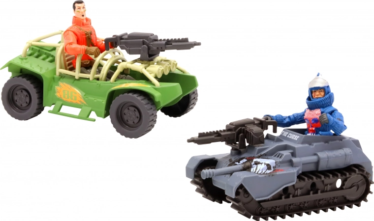 The Corps! vojak s vojenským vozidlom 14 cm