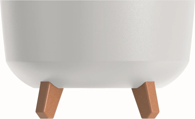 Kvetináč Gracia Low 28,5 cm biely