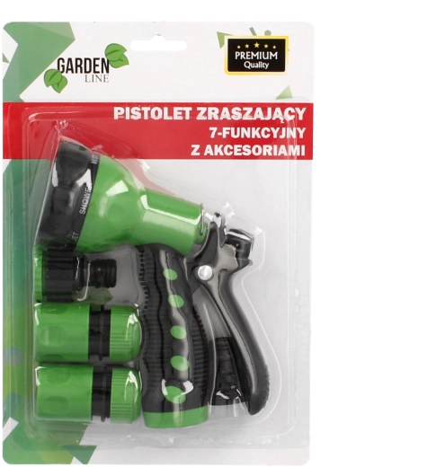 Záhradný postrekovač so 7 funkciami s príslušenstvom