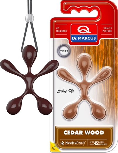Dr. Marcus Lucky Top osviežovač vzduchu do auta Cedar Wood