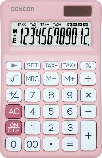 Stolná kalkulačka Sencor SEC 381 ružová