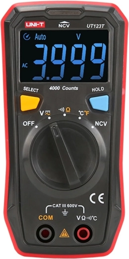 Uni-T UT123T domáci vreckový digitálny multimeter