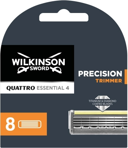 Wilkinson Quattro Essentials 4 náhradné čepele 8 ks