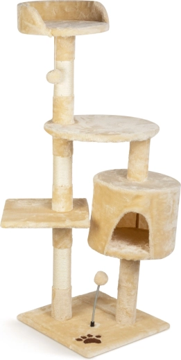Škrabadlo pre mačky s odpočívadlom 116 cm