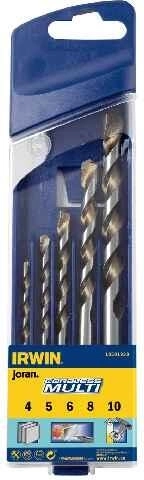 Sada stavebných vrtákov IRWIN Cordless 4–10 mm, 5 dielov