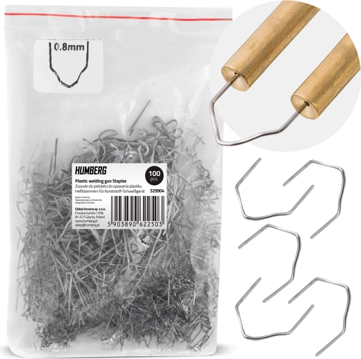 Sponky do zváračky plastov typ D, 100 ks