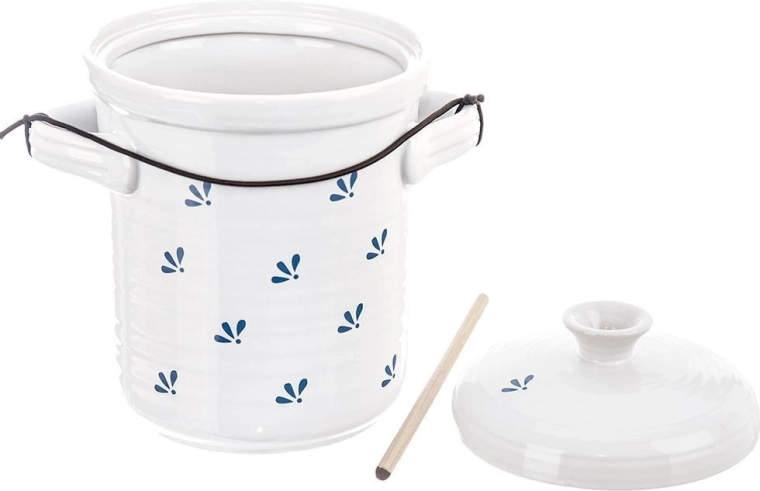 Dvojité veko a prítlak pre bezpečné kvasenie