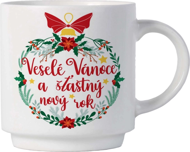 Keramický hrnček Veselé Vianoce 270 ml