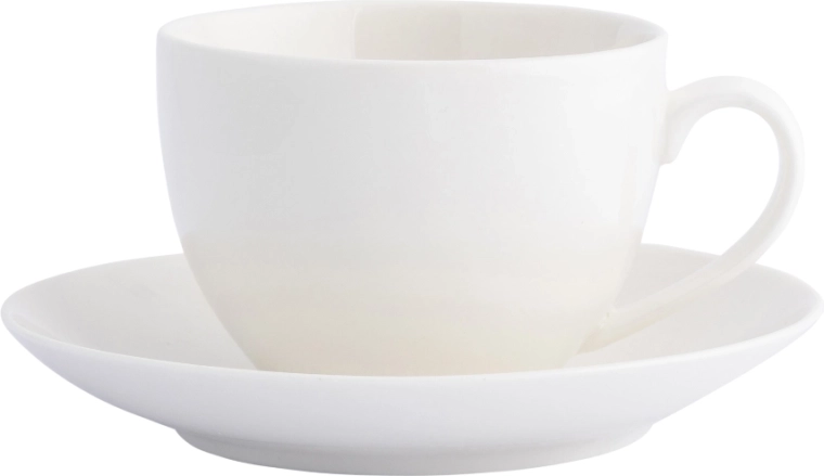 Altom design Bella porcelánová šálka s podšálkou 270 ml