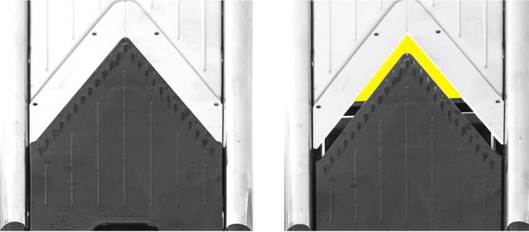 Presná regulácia hrúbky 1–6 mm