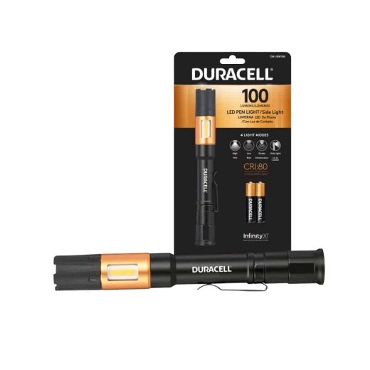Duracell Pen Light DW100SE vrecková baterka 100 lm, 2× AAA