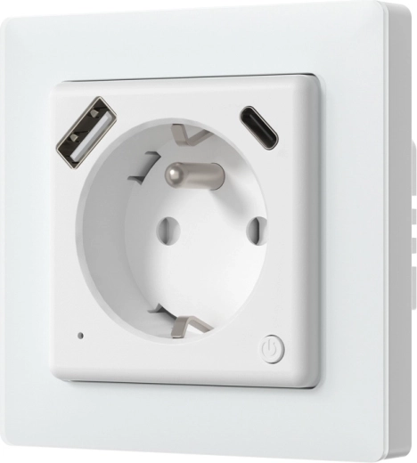 Avatto inteligentná nástenná zásuvka s Wi‑Fi a USB‑C