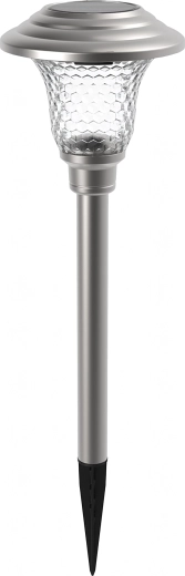 Sada solárnych záhradných zapichovacích svietidiel 42 cm, 6 ks