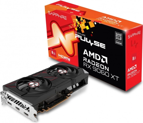 Grafická karta Sapphire Pulse Radeon RX 9060 XT 8GB