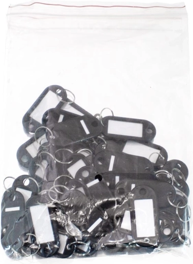 48 označiteľných príveskov na kľúče