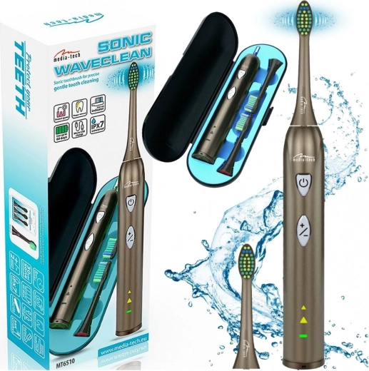Sonická elektrická zubná kefka Sonic Waveclean MT6510