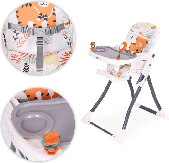 Dvojitý pult s hračkami pre zábavné stolovanie