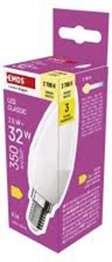 LED žiarovka CLS sviečka E14 2,5 W 350 lm teplá biela