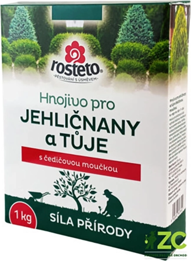 Hnojivo s čedičovou múčkou na ihličnany a tuje 1 kg