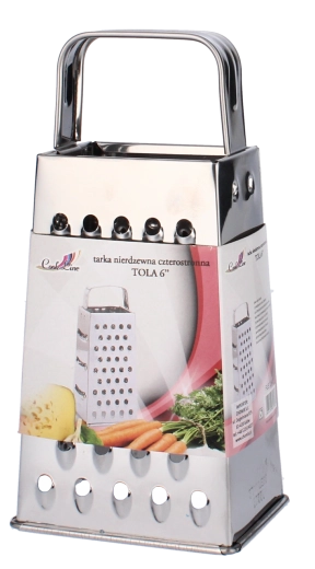 Nerezové štvorstranné strúhadlo Tola 17,5 cm