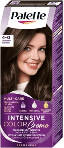 Palette Intensive Color Creme 4-0 stredne hnedá 50 ml