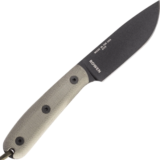 Odolná čepeľ z uhlíkovej ocele 1095 s čiernym povlakom